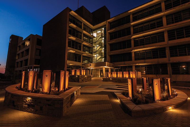 Oklahoma Farm Bureau commemorative courtyard